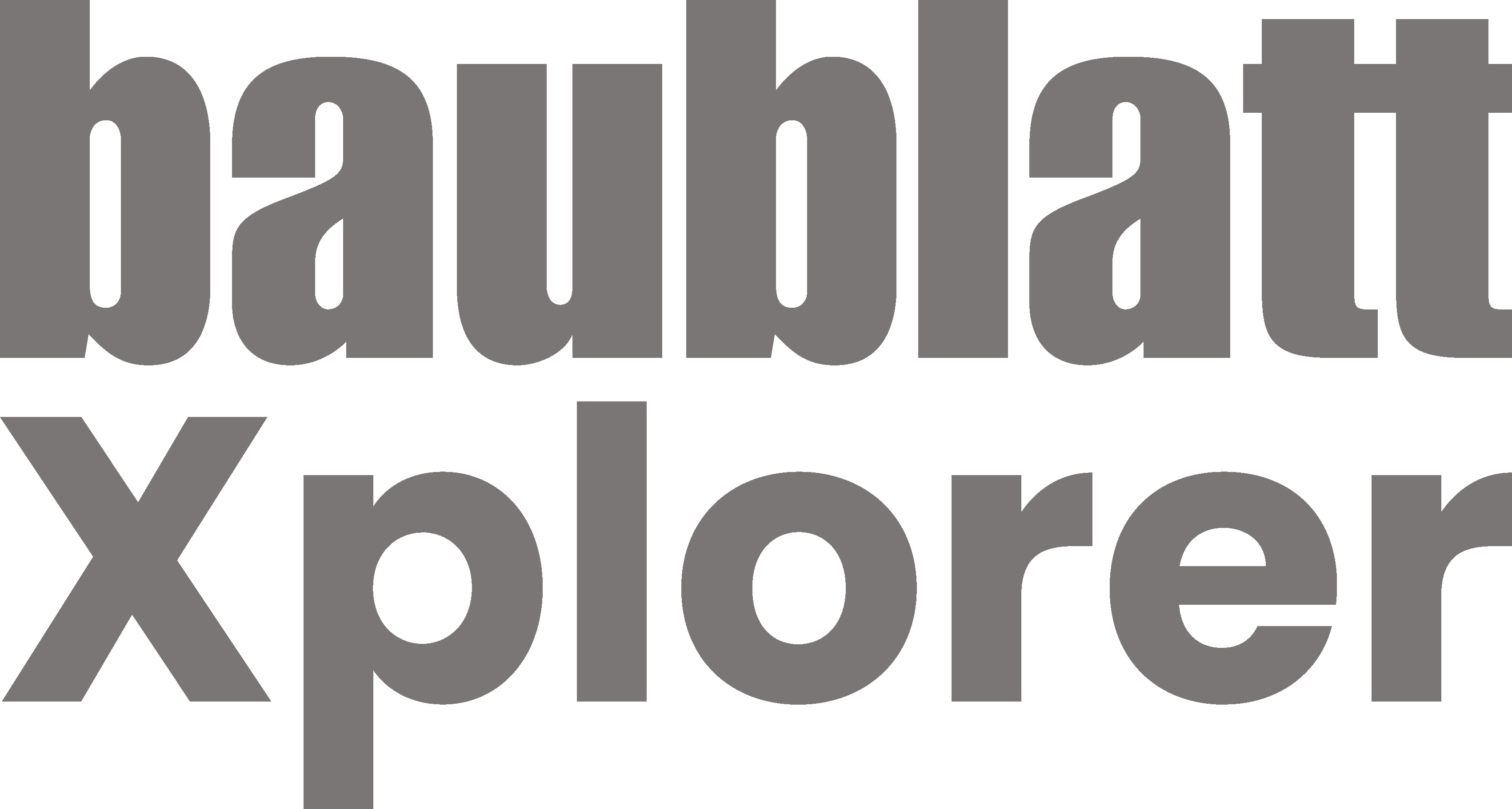 Baublatt Xplorer
